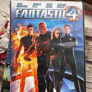 Fantastic Four (2005) Marvel Movie DVD - Ioan Gruffudd, Jessica Alba